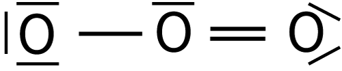 Ozone lewis diagram 